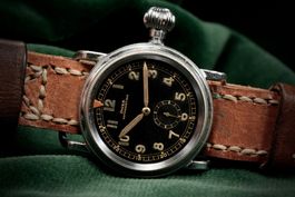 Doxa Original 1940`s B-Uhr Oversized Pilot Watch Fliegeruhr